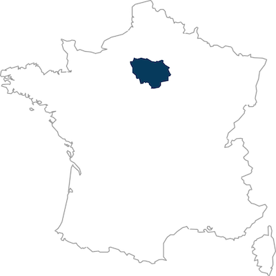 Carte Code Postaux Île-de-France