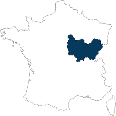 Carte Code Postaux Bourgogne-Franche-Comté