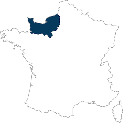 Carte Code Postaux Normandie
