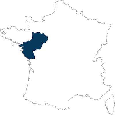 Carte Code Postaux Pays de la Loire