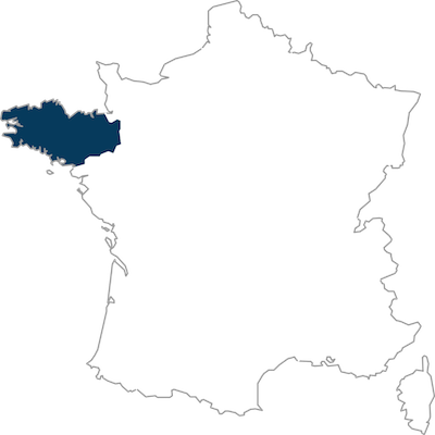 Carte Code Postaux Bretagne