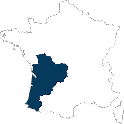 Carte Code Postaux Nouvelle-Aquitaine